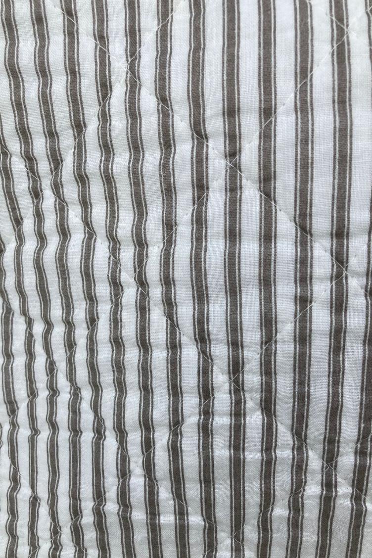Quilt weiss/grau - 1
