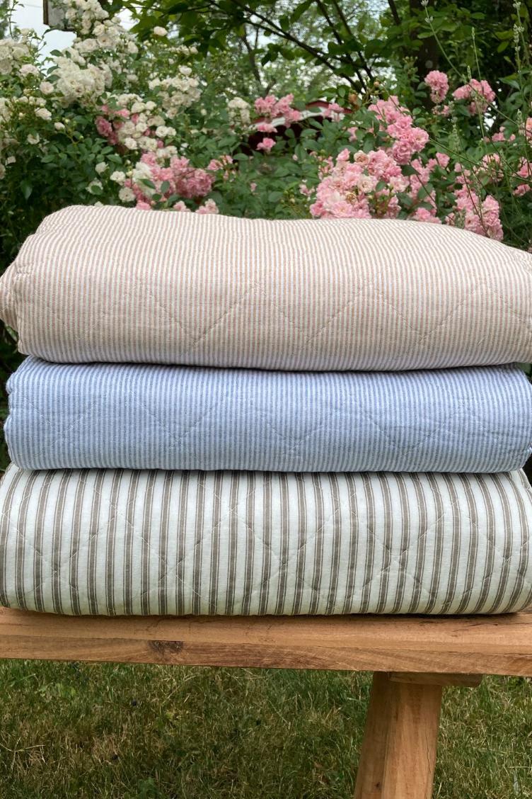 Quilt weiss/grau - 0