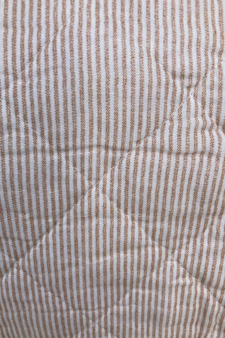 Quilt weiss/sand - 0