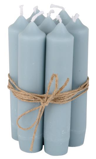 Stabkerzen, hellblau