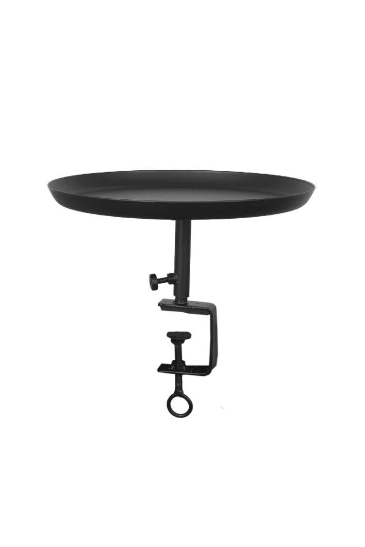 Regal-Tablett schwarz klein - 0