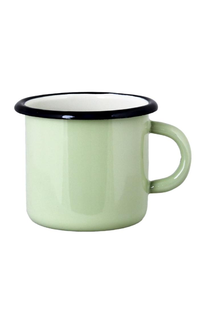 Emaille-Tasse grün - 0