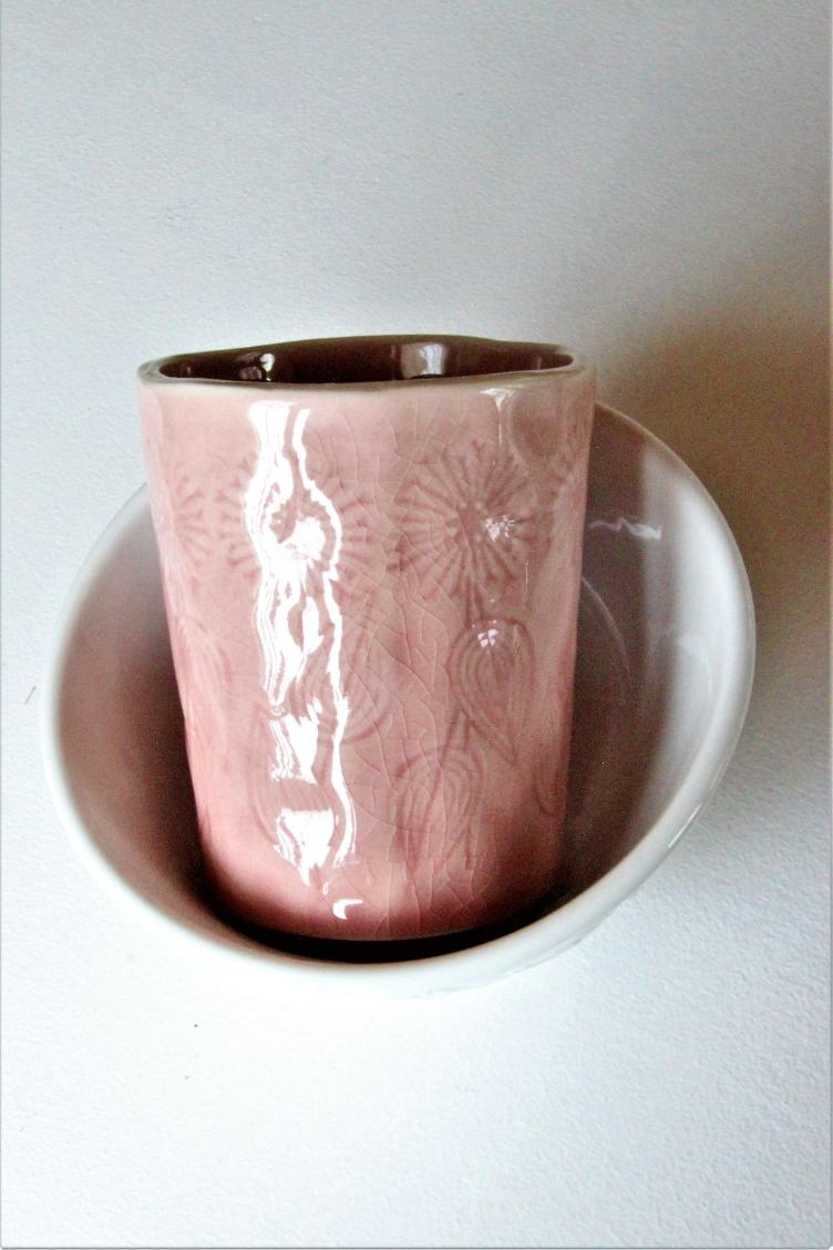 Becher Batvik rosa