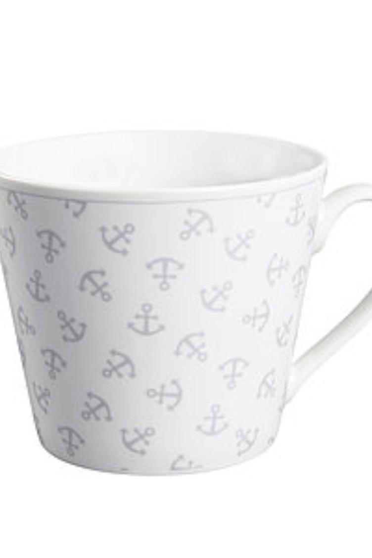 Tasse mit Anker